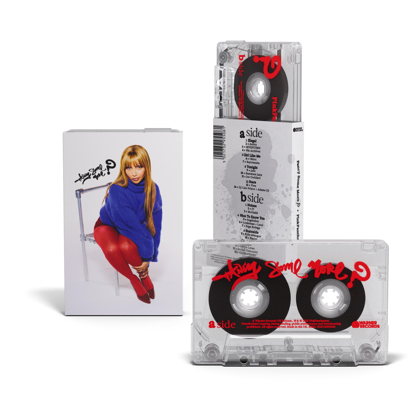 Fancy Some More?' Clear & Grey Cassette