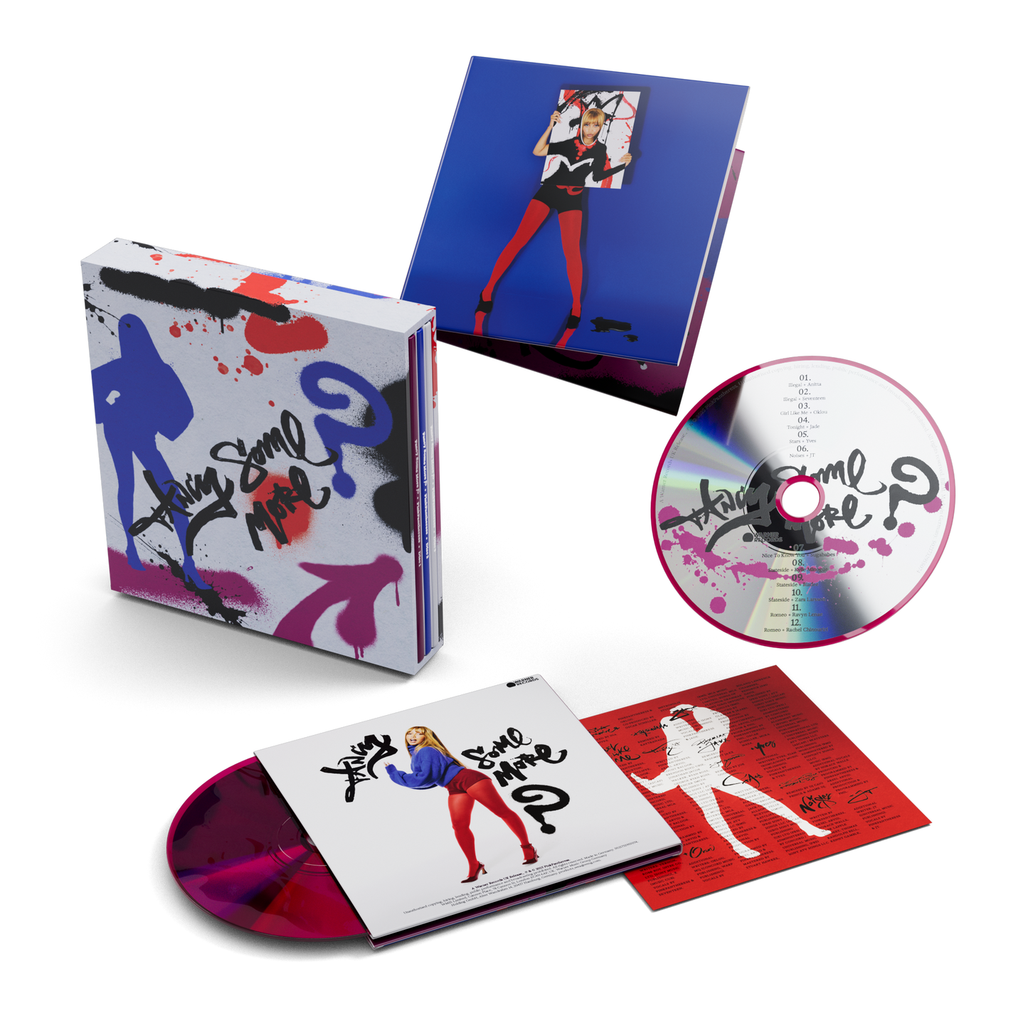 Fancy Some More?' 3CD Coloured Disc Mini Gatefold