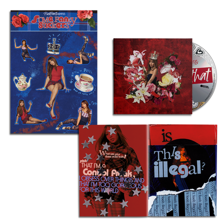 ‘Fancy That’ CD Zine & Some Fancy Stickers Bundle