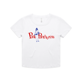 'Fancy That' Baby Tee White