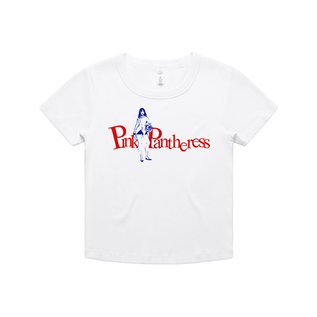 'Fancy That' Baby Tee White