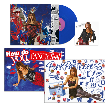'Fancy That' Blue Vinyl & Poster Set Bundle (Signed)