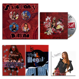 'Fancy That' CD Zine & Some Fancy Buttons Bundle (Signed)
