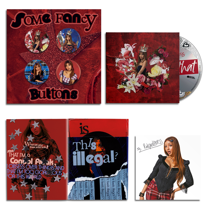 'Fancy That' CD Zine & Some Fancy Buttons Bundle (Signed)