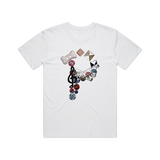 Buttons T-Shirt White