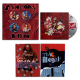 Fancy That' CD Zine & Some Fancy Buttons Bundle