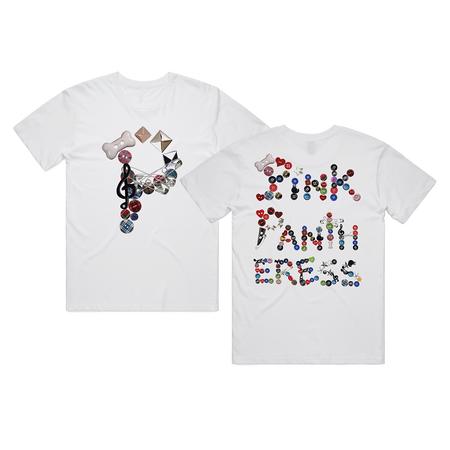 Buttons T-Shirt White